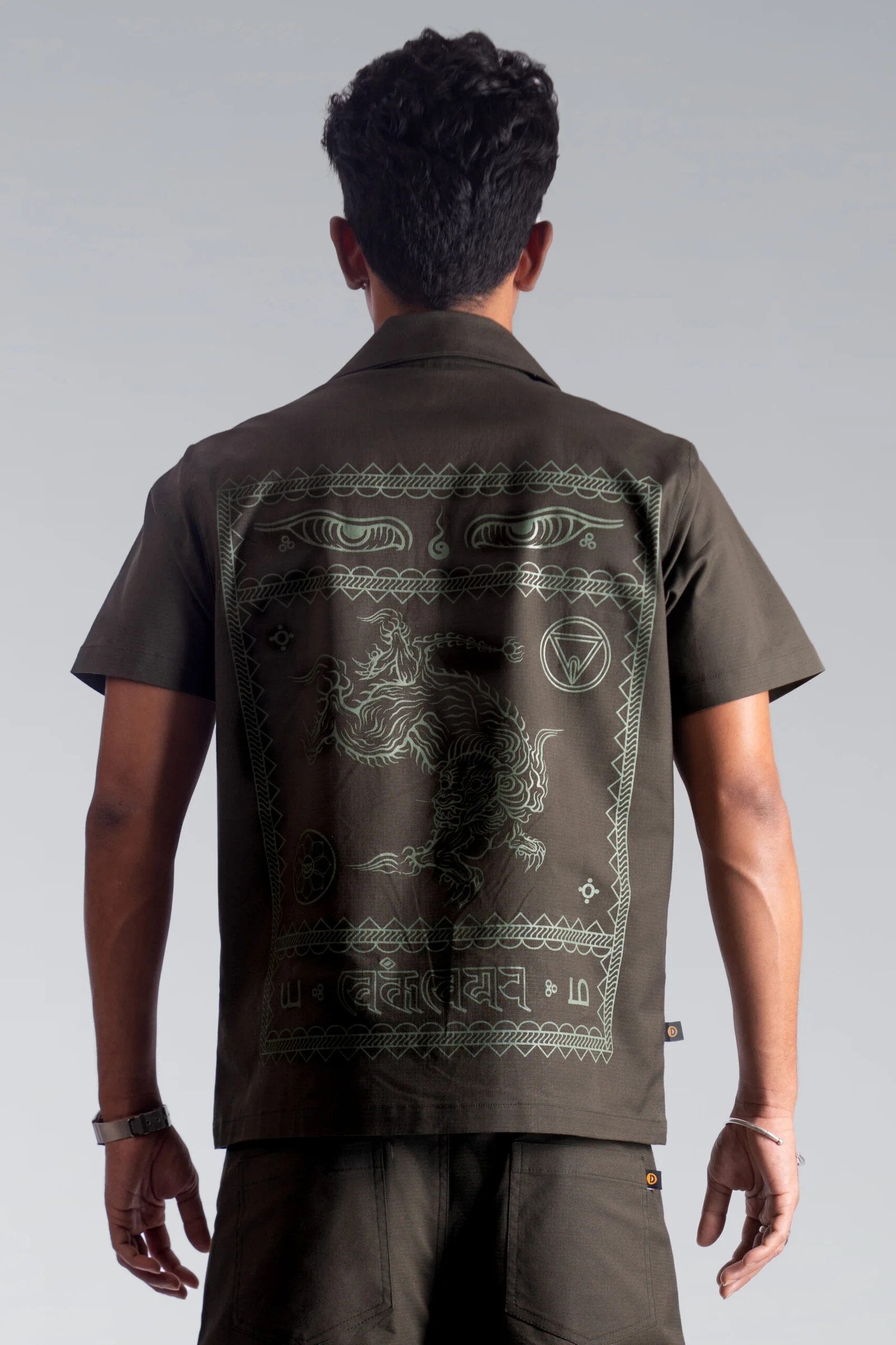 Gaya Olive Green Shirt image 3