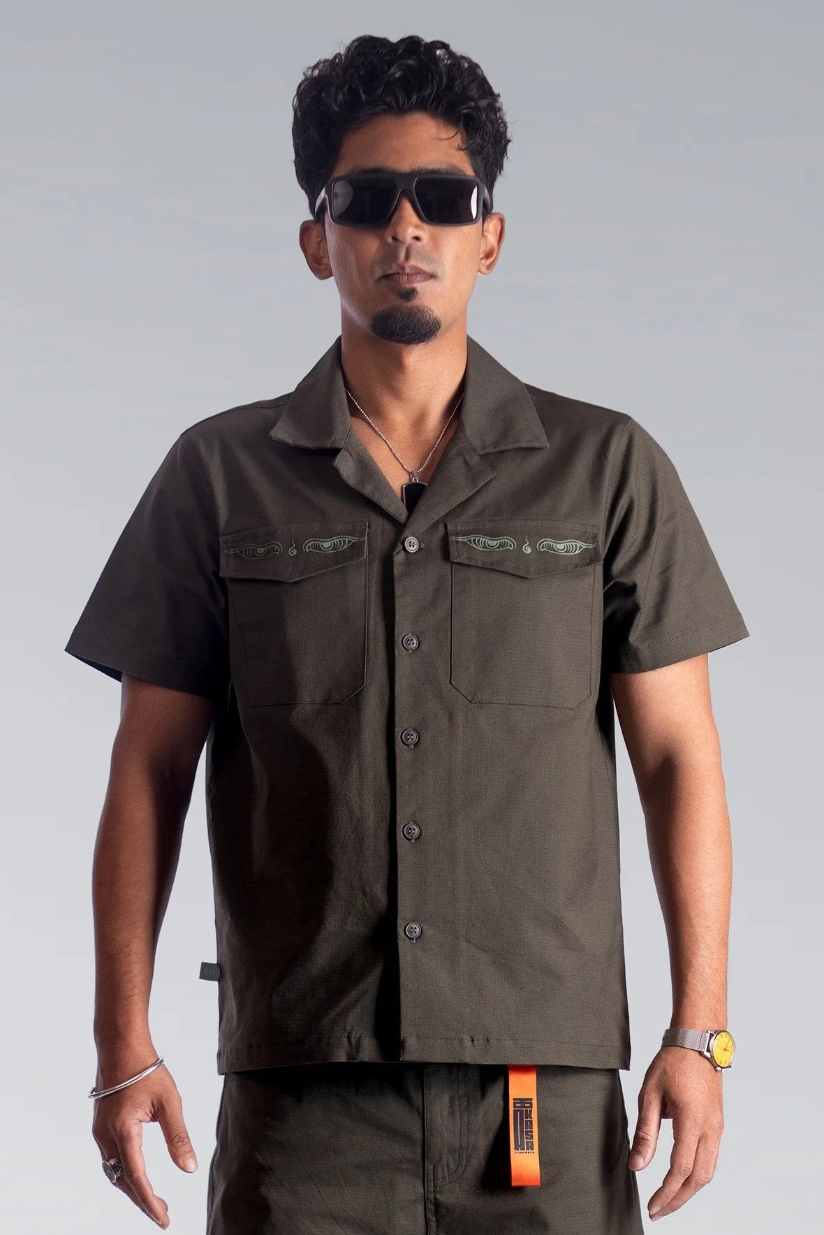 Gaya Olive Green Shirt image 4
