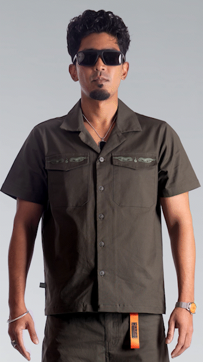Gaya Olive Green Shirt image 0
