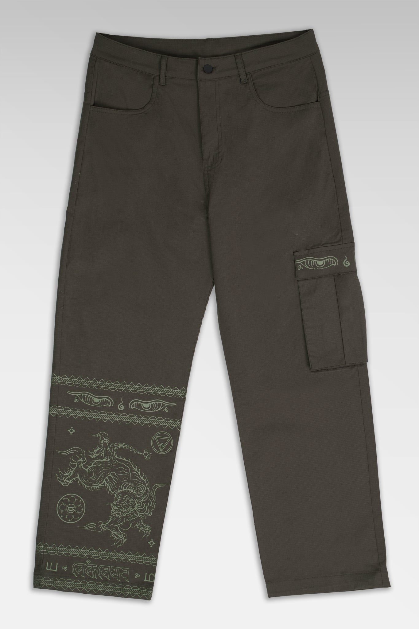 Gaya Olive Pants