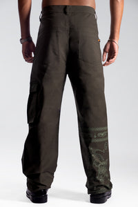 Gaya Olive Pants