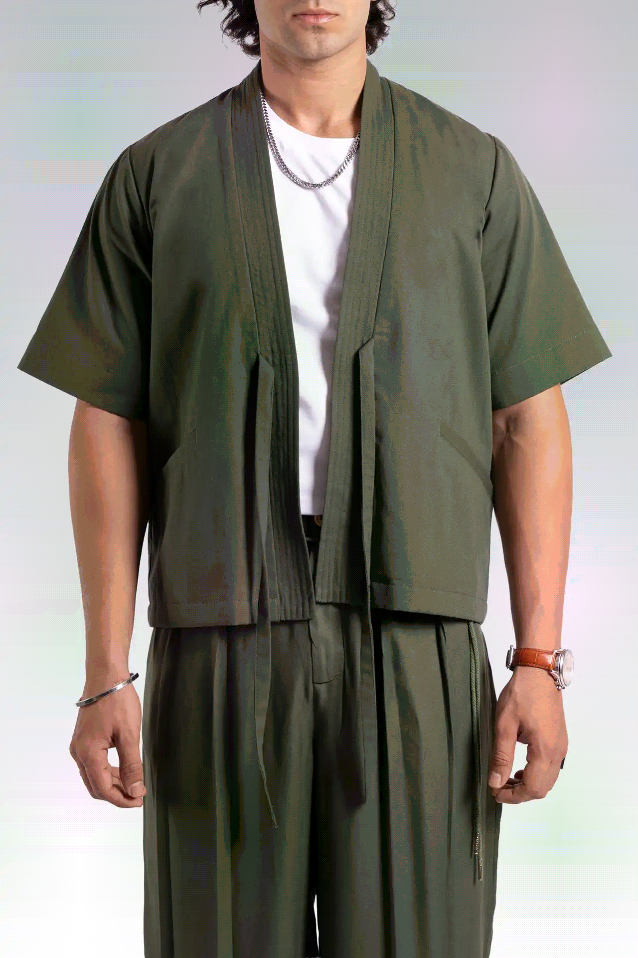 Male-Green-Kimono
